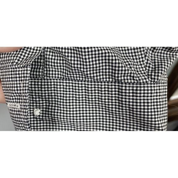 Polo Ralph Lauren Men's Long Sleeve Black White Check Shirt Size XL 100% Cotton - Picture 6 of 6
